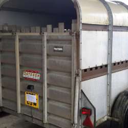 Bateson 12ft X 6 ft livestock trailer