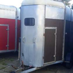 ifor williams hb505 horse trailer brown